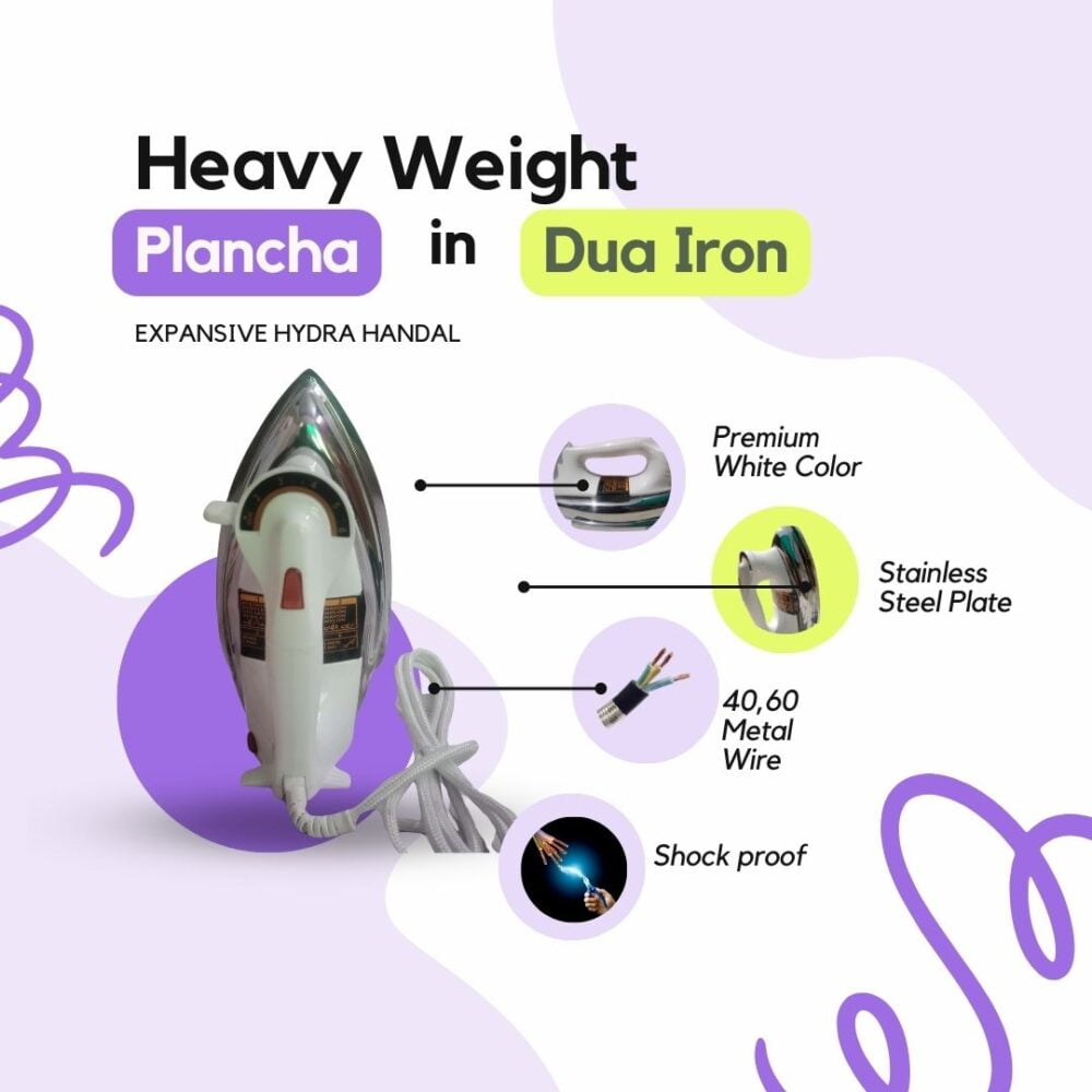 Discount on Dry Iron